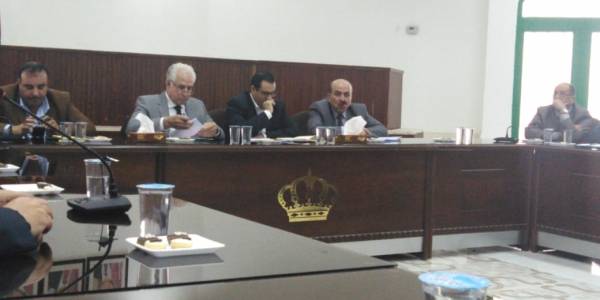 أمين عام سلطة المياه يلتقي مجلس محافظة الكرك