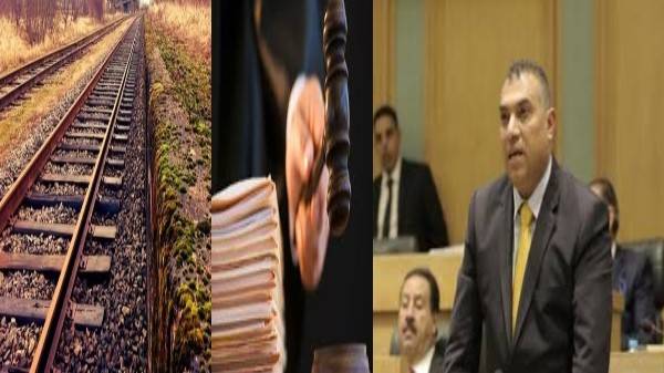 الطيطي يعلن إحالة قضية سكة الحديد الى المدعي العام