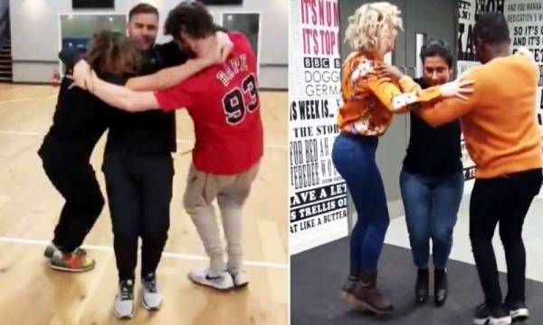 بعد رقصة الكيكي ..رقصة المثلث أحدث تحديات الإنترنت (فيديو)