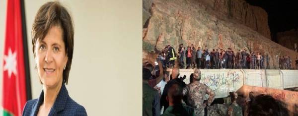 الحكومة تتحدى إرادة الشعب وتبيع ضحايا البحر الميت بتعين عناب سفيرة لطوكيو