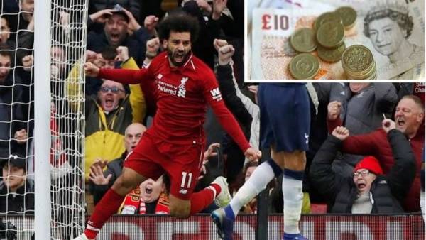 محمد صلاح في صدارة قائمة أجور لاعبي ليفربول