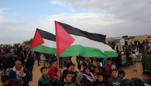 غزة: اربعة جرحى باعتداء الاحتلال على تظاهرات مسيرة العودة