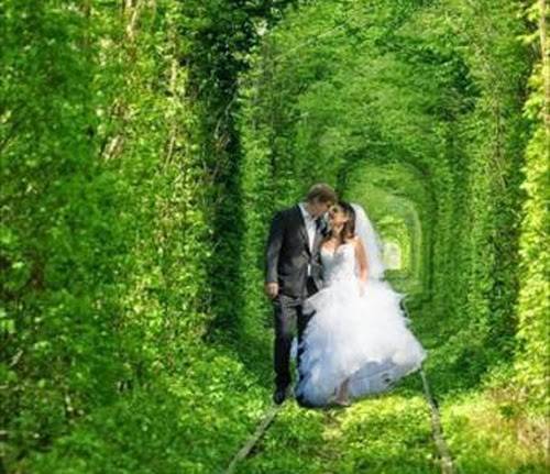 تعرفوا بالصور على نفق الحب في أوكرانيا!