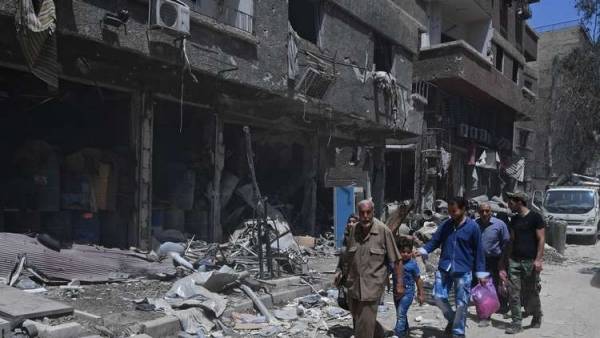 الشرطة العسكرية الروسية تعثر على مخبأ أسلحة لداعش في مخيم اليرموك