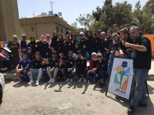 Orange وفرح الناس تستكملان المرحلة الثانية من مبادرة فن بكل مكان