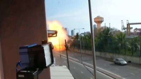 انفجار عبوة ناسفة جديدة قرب كنيسة في العاصمة السريلانكية (فيديو)