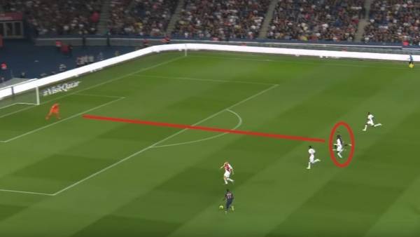 كم بلغت سرعة مبابي قبل إحرازه الهدف الأول في شباك موناكو؟