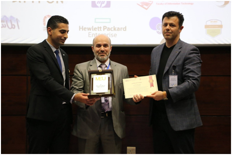 حصول جامعة عمان الأهلية علىالمركز الأول على مستوى الجامعات الأردنية في مسابقةBest Poster Award