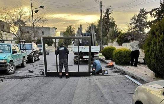 الناطق الرسمي بإسم الأمانة: سَنُزيل البوابة التي تم وضعها في الشارع