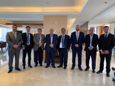 رئيس الاتحاد الاردني لشركات التامين يعرض التجربة الاردنية في  التأمين على وفد سوق التامين في كردستان  العراق