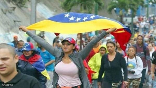 رئيس فنزويلا يحشد ضد أكبر مسيرة بالتاريخ