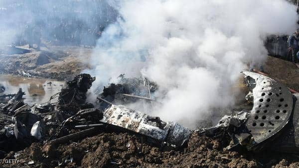 سقوط طائرة عسكرية جزائرية قرب مطار قمار