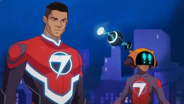 شاهد.. رونالدو يظهر في مسلسل كرتوني كشخصية خارقة