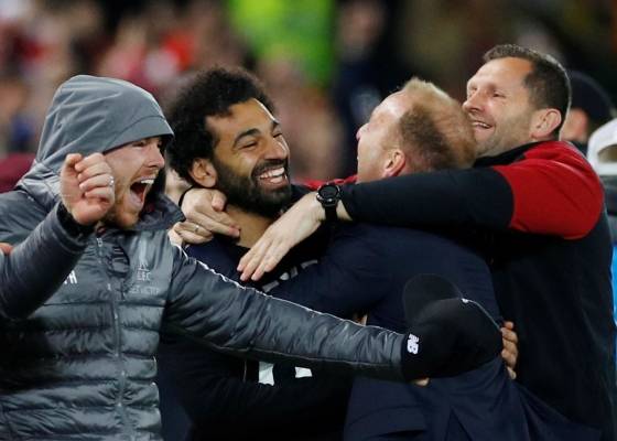 شاهد جنون محمد صلاح