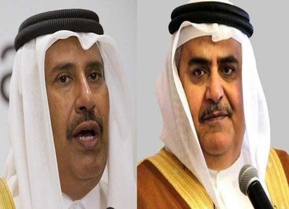 حرب تغريدات بين رئيس وزراء قطر الأسبق ووزير خارجية البحرين بشأن هدم التعاون الخليجي والموقف من ايران والاتفاق النووي