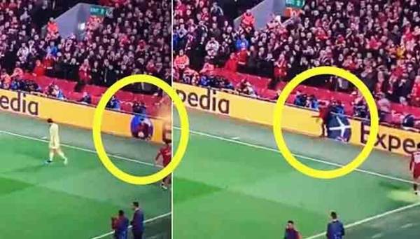 تعرف على الطفل بطل الهدف الرابع لليفربول في شباك برشلونة