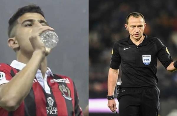 حكم فرنسي يوقف المباراة من أجل إفطار لاعب عربي (شاهد)
