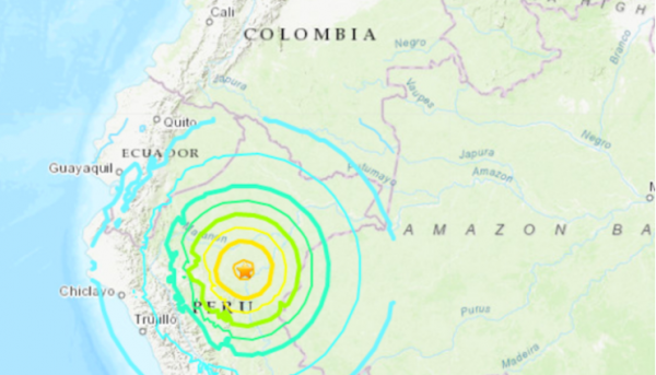 زلزال مدمر يضرب أربع دول بأميركا اللاتينية