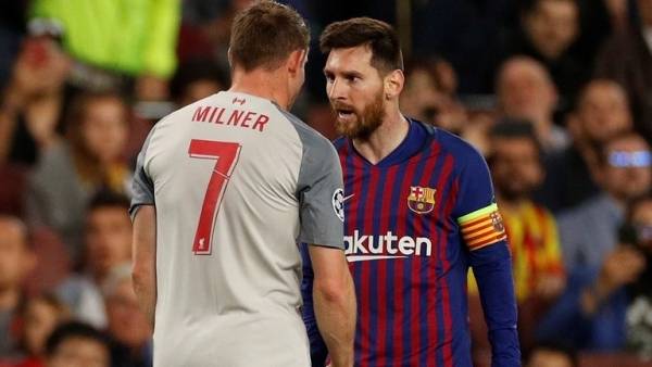 ميلنر يكشف الكلمة التي أهانه بها ميسي في دوري الأبطال