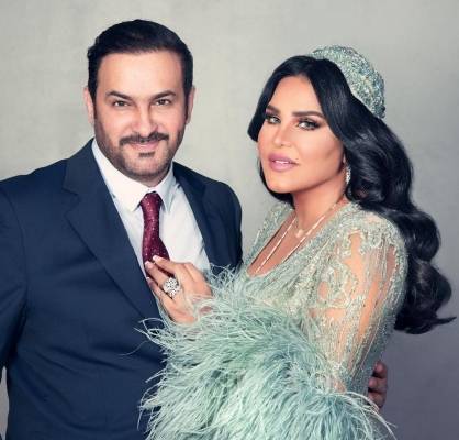 فرحة كبرى في منزل أحلام... ما الذي أسعدها وزوجها إلى هذا الحد؟