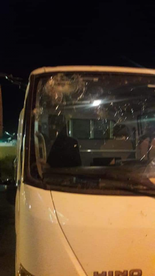 مجهولون يطلقون النار على موظفي سلطة مياه الكرك (صور)