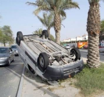 وفاة شخص وإصابة آخرين بحادث تدهور في العقبة