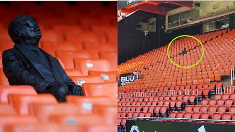 طريقة تكريم فريدة لمشجع إسباني