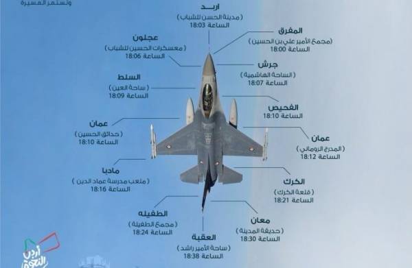 مسار طائرات ستُحلّق يوم الأحد في سماء المملكة بمناسبة عيد الجلوس