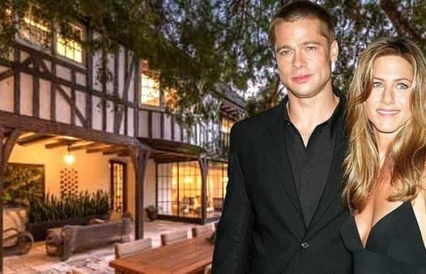 بالصور... مبلغ خيالي لمنزل براد بيت وجنيفر أنيستون