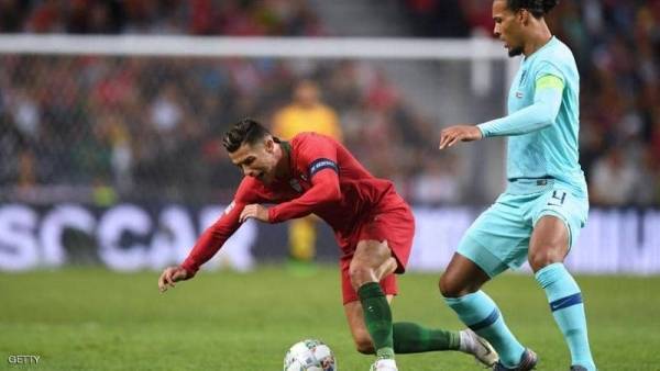 بعد خسارة فريقه امام البرتغال .. فان دايك يعلق على مواجهة رونالدو ماذا قال ؟؟