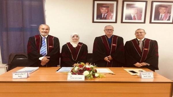 رسالة ماجستير في   جامعة الشرق الأوسط تناقش درجة استخدام مديري المدارس الخاصة في العاصمة عمان  للإدارة الإلكترونية