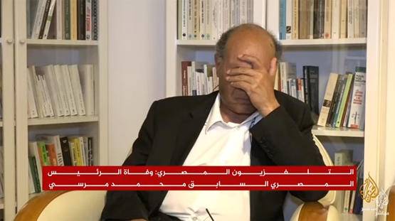 المرزوقي يبكي مرسي بحرقة  فيديو