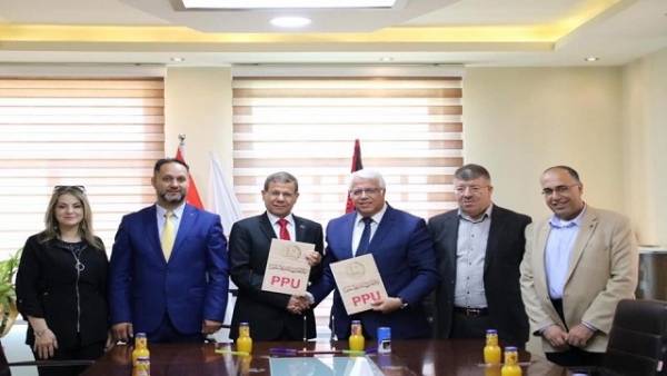 مذكرة تفاهم مُشتركة بين  الشرق الأوسط  والبوليتكنك فلسطين