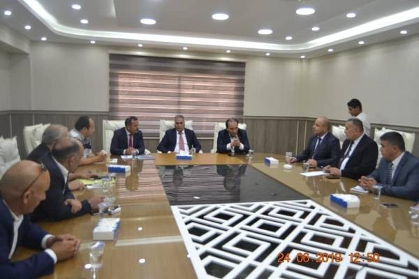 عقد لقاءات ثنائية على هامش المعرض الدولي الثالث عشر للبناء والإنشاءات