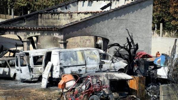 موجة الحر تشعل حرائق في فرنسا وتقطع الكهرباء