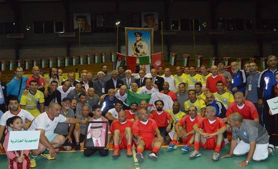 تعادل الأردن والمغرب في بطولة قدامى اللاعبين العرب