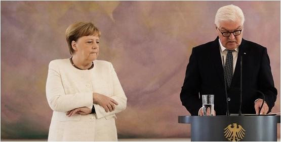 انغيلا ميركل تخرج عن صمتها وتتحدث عن ارتعاشها لاول مرة ..(تفاصيل)