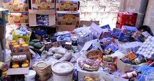 ضبط مواد غذائية فاسدة في مأدبا