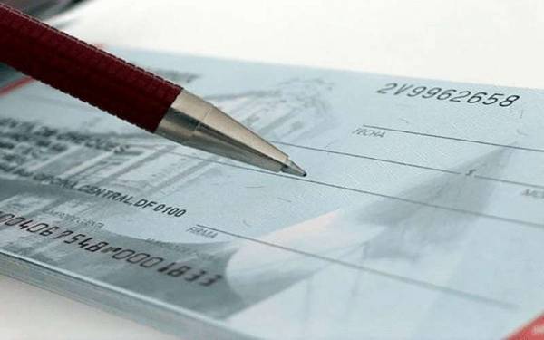 التمييز: طباعة الاسم على الشيك دون توقيعه لا يدين صاحبه