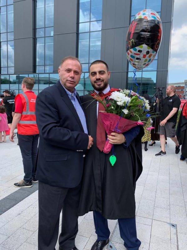 المهندس أحمد ماهر سليم يحصل على البكالوريوس في الهندسة الميكانيكية من بريطانيا