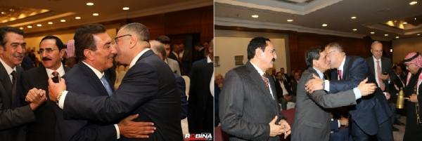 جاهة وطنية بامتياز لرجل الاعمال ايمن الضمور في فندق الاردن .. سعد السرور طلب وعاطف الطراونة اعطى .. شاهد الصور
