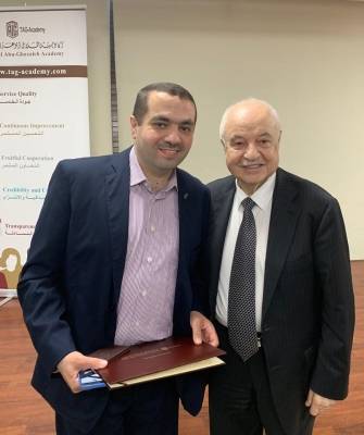 الدكتور شبيطة من عمان العربية مدربا دوليا في مجموعة أبو غزالة