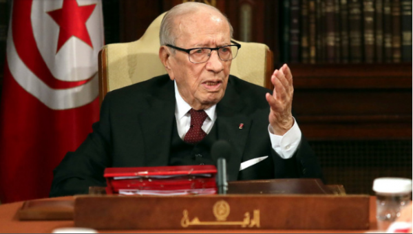 السبسي يترك وصية للتونسيين قبل وفاته