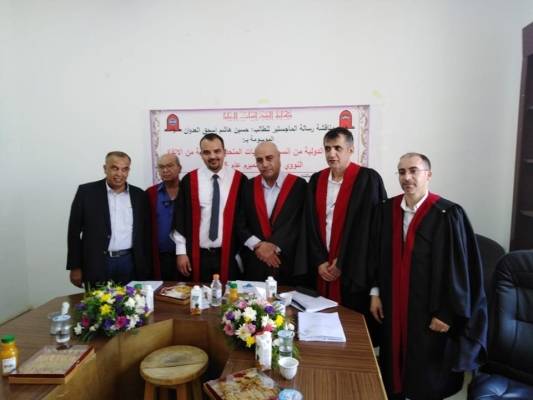 المخرج بشار السليحات يهنئ الإعلامي حسين العدوان