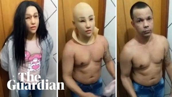 بالفيديو زعيم عصابة برازيلي يهرب من السجن متنكرًا في زي ابنته.. هكذا تم كشفه