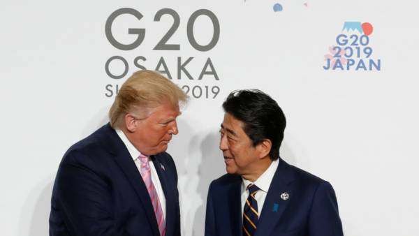 الخلاف الامريكي الصيني يدفع ترامب  الى اللجوء الى اليابان