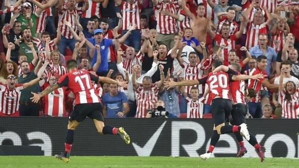 أتلتيك بلباو يهزم برشلونة في الجولة الافتتاحية