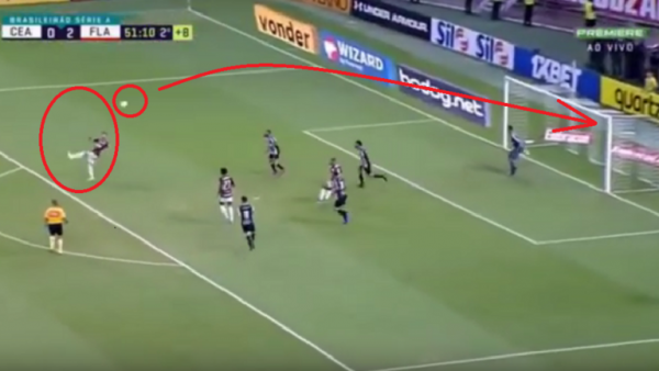 شاهد بالفيديو .. هدف مقصي عالمي في الملاعب البرازيلية