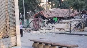 انهيار مطعم في “الرينبو”بسبب تسرب الغاز