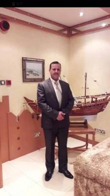 المحامي بسام العبادي يهنئ الصديقان العقيد محمد المغاربة والرائد باسم السليحات